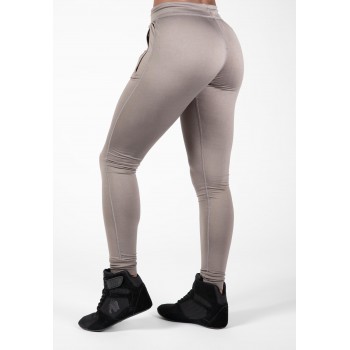 Gorilla Wear USA Cleveland Track Pants - szare damskie spodnie treningowe