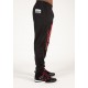 Augustine Old School Pants - czarno/czerwone spodnie na trening