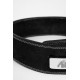 4 Inch Leather Lever Belt - czarny pas treningowy
