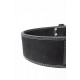 4 Inch Leather Lifting Belt - czarny pas na trening