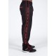 Buffalo Old School Workout Pants - czarno/czerwone luźne spodnie