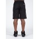 Buffalo Old School Workout Shorts - czarno/szare luźne spodenki