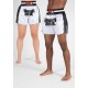 Piru Muay Thai Shorts - białe spodenki do sportów walki