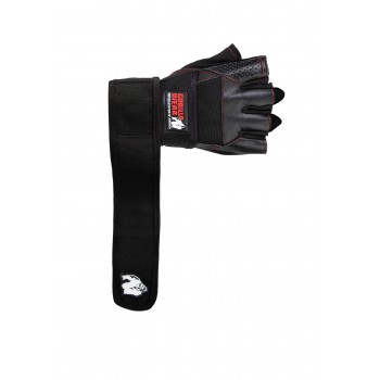 Dallas Wrist Wrap Gloves - czarne rękawiczki treningowe