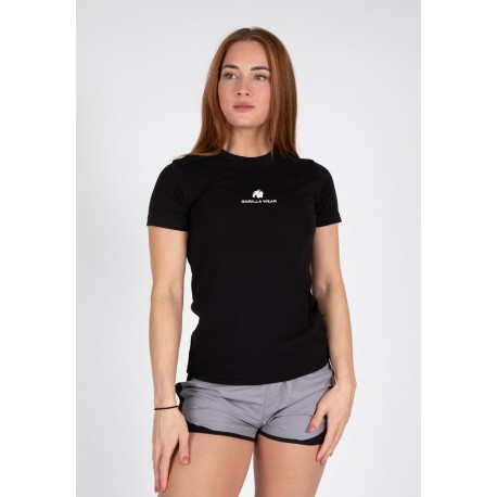 Estero T-shirt - czarna koszulka sportowa