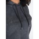 Crowley Women's Oversized Hoodie - szara luźna bluza damska
