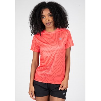 Mokena T-shirt - koszulka treningowa czerwona