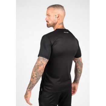 Vernon T-shirt - czarna koszulka treningowa