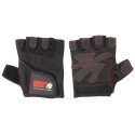Women's Fitness Gloves - czarno/czerwone damskie rękawiczki treningowe