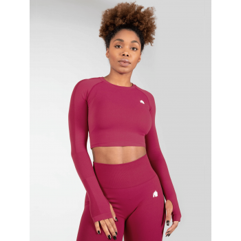 Damski longsleeve bezszwowy Hilton