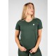 Neiro Seamless T-shirt - zielona koszulka damska