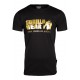 Classic T-shirt - czarno złota koszulka męska