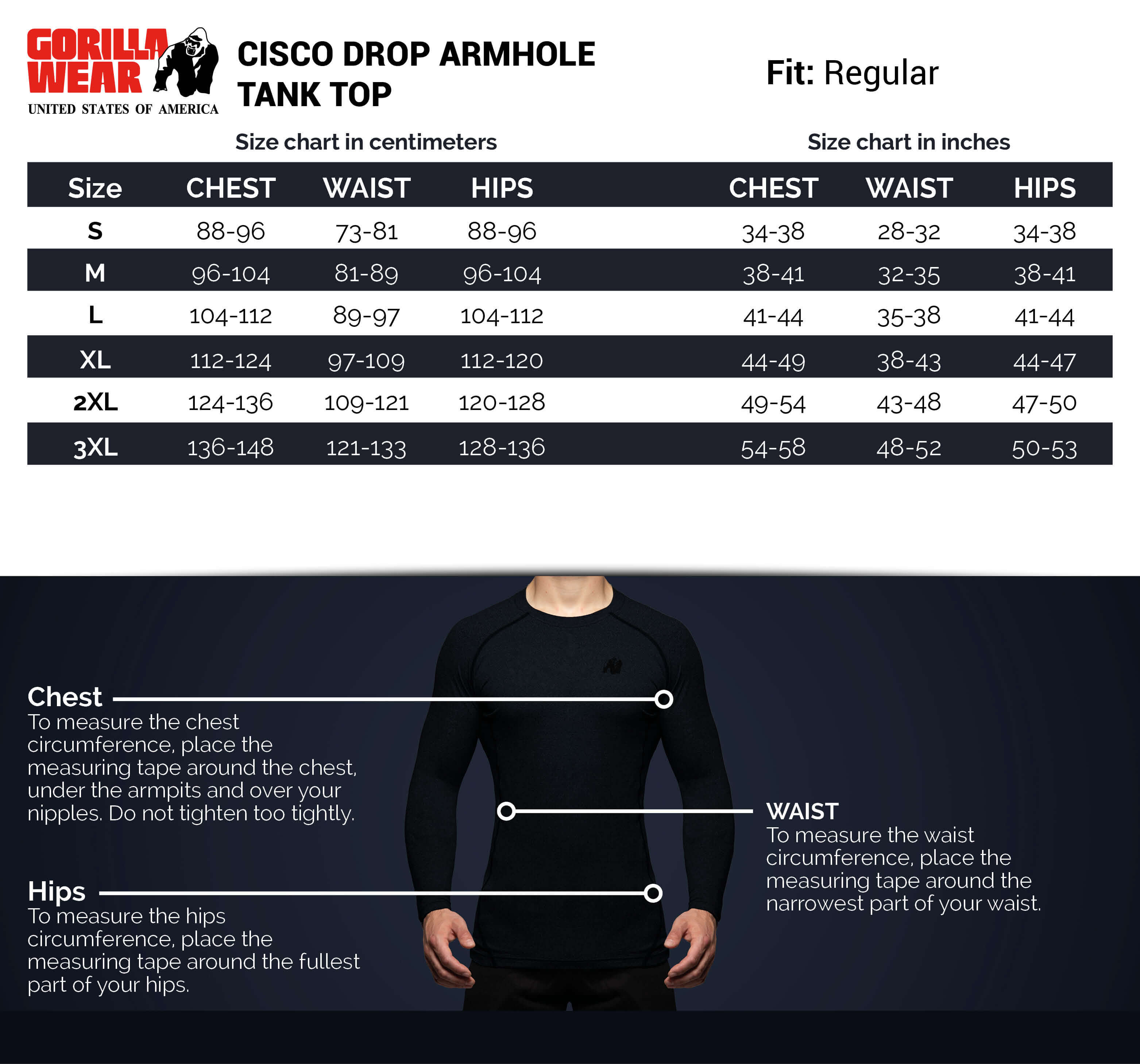Cisco Drop Armhole Tank Top - szara koszulka bez rękawów męska ...